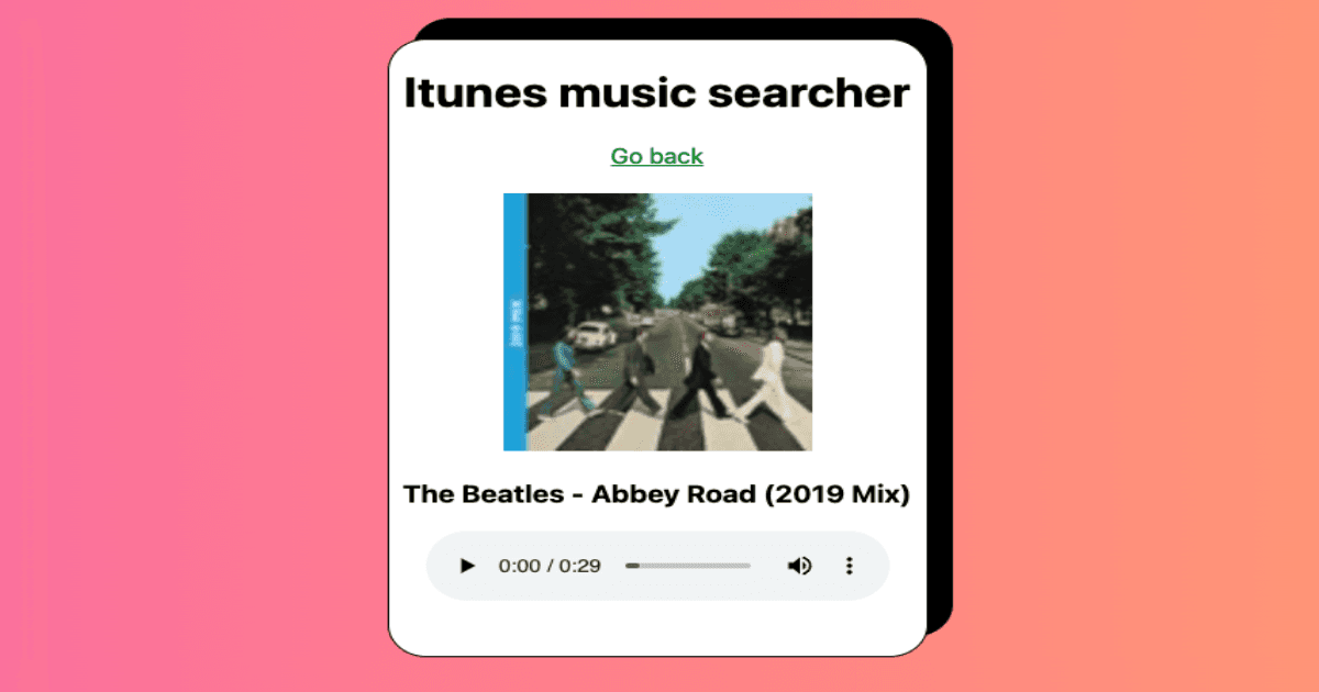 Music Searcher Itunes